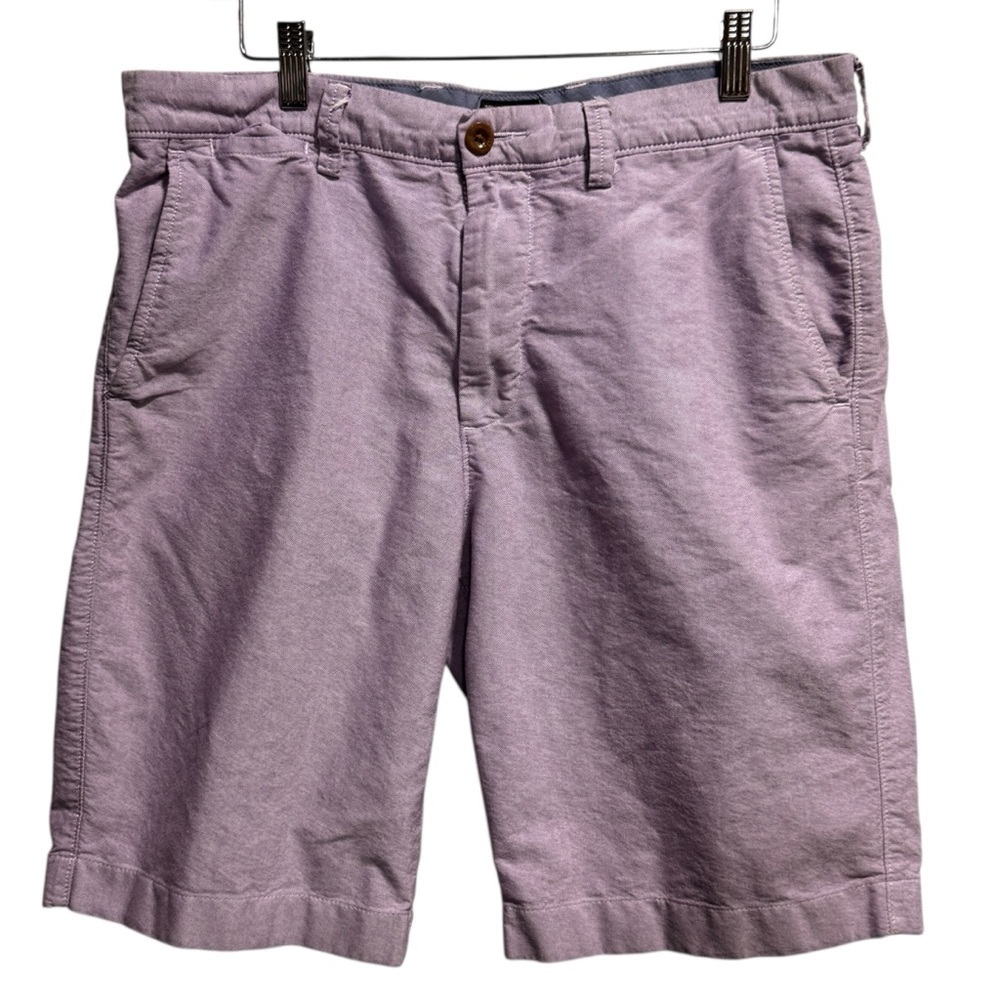 J.Crew Club Purple Shorts Size 33 Lightweight Preppy Flat Front Summer Resort